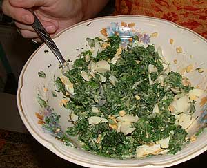 Крапивный салат 17